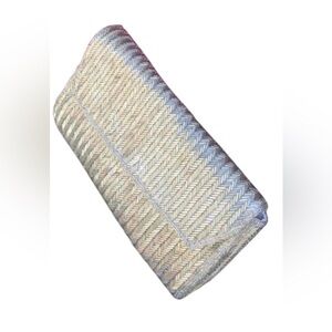 Vintage Beaded white Simpsons Clutch 8x5” wedding shower party